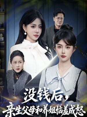 没钱后，亲生父母和养姐恼羞成怒（75集）追短剧关注我