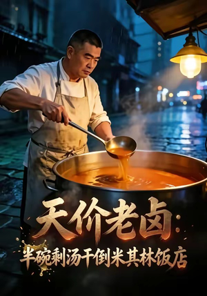 天价老卤：半碗剩汤干倒米其林饭店（34集）热门短剧免费看