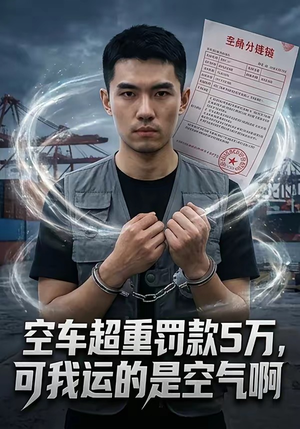 空车超重罚款5万，可我运的是空气啊（33集）追短剧关注我