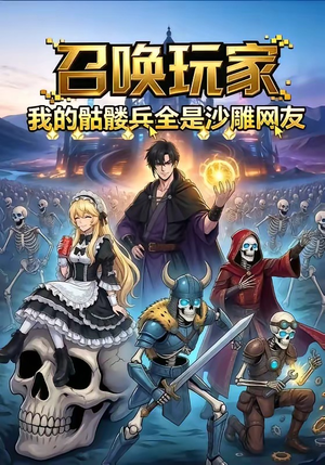 召唤玩家：我的骷髅兵全是沙雕网友（61集）热门短剧推广