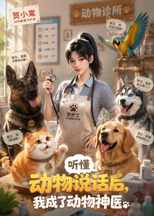 听懂动物说话后，我成了动物神医（47集）短剧介绍