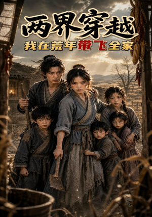 两界穿越，我在荒年带飞全家（61集）全集我都看完了