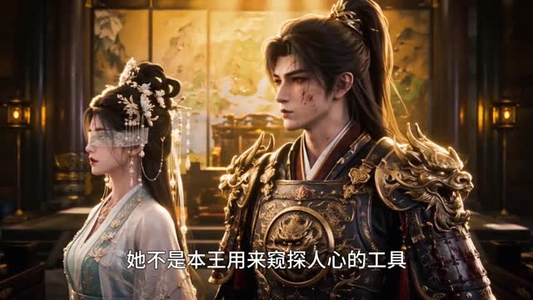 盲眼窥心：轮椅王爷藏帝心（59集）爆火短剧推荐