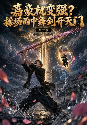 嘉豪就变强？操场雨中舞剑开天门第二季（156集）免费短剧完整版