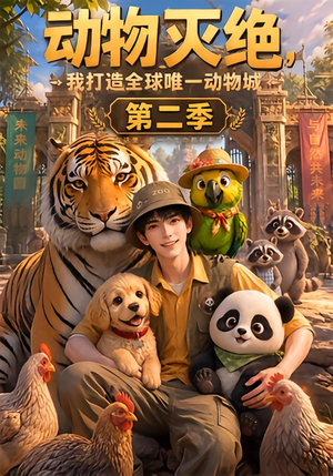 动物灭绝，我打造全球唯一动物城第二季（124集）精彩短剧来袭